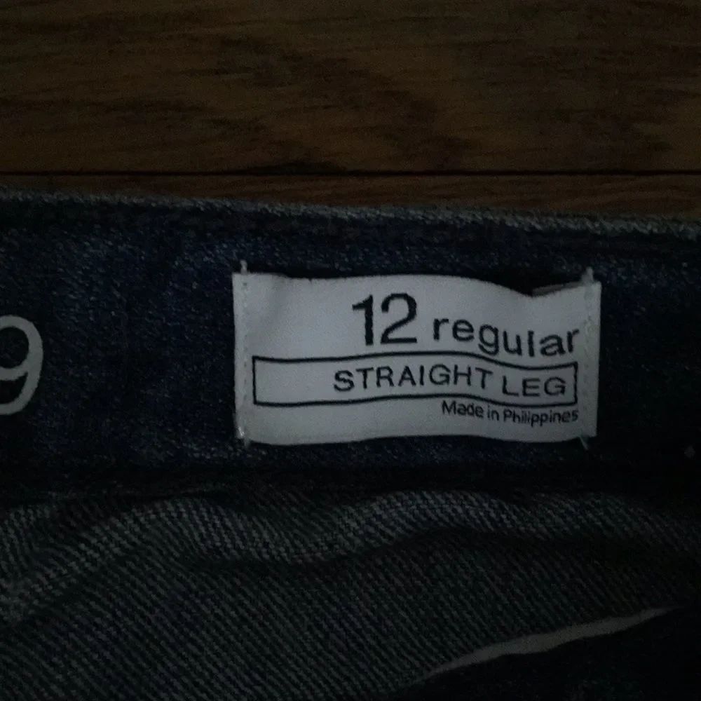 Size 12 Straight Leg Jean Mid Rise - Picture 2 of 3